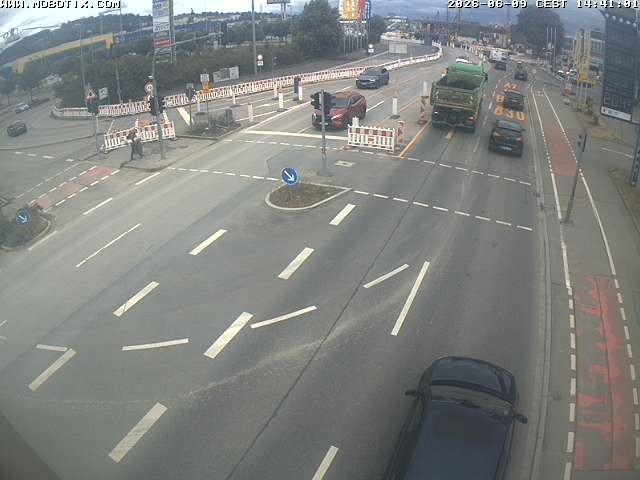 Archiv Foto Webcam Ulm: Blaubeurer Straße