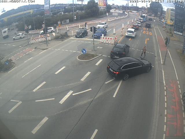 Archiv Foto Webcam Ulm: Blaubeurer Straße