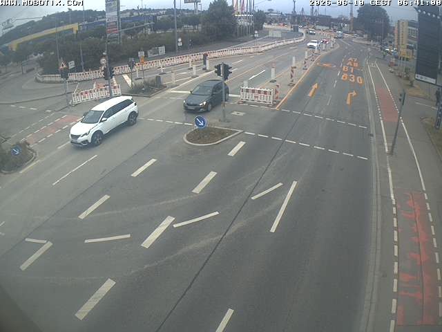 Archiv Foto Webcam Ulm: Blaubeurer Straße