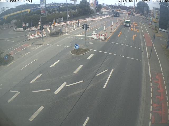 Archiv Foto Webcam Ulm: Blaubeurer Straße