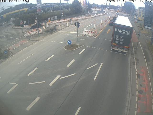 Archiv Foto Webcam Ulm: Blaubeurer Straße