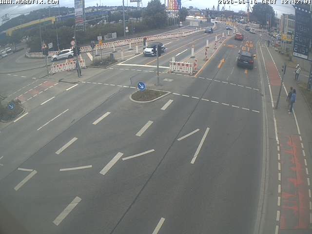 Archiv Foto Webcam Ulm: Blaubeurer Straße