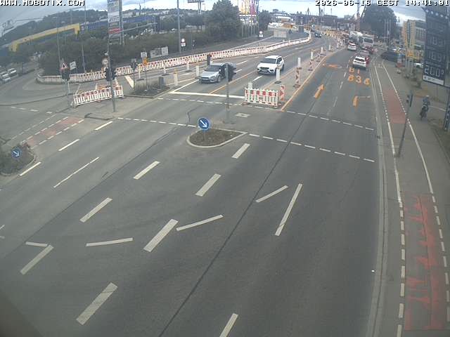 Archiv Foto Webcam Ulm: Blaubeurer Straße