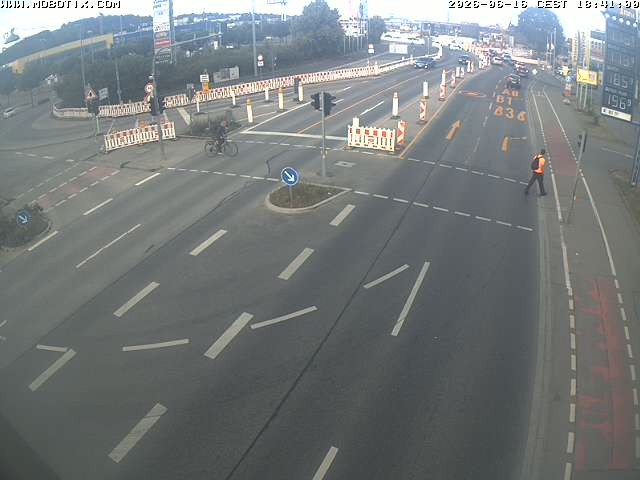 Archiv Foto Webcam Ulm: Blaubeurer Straße