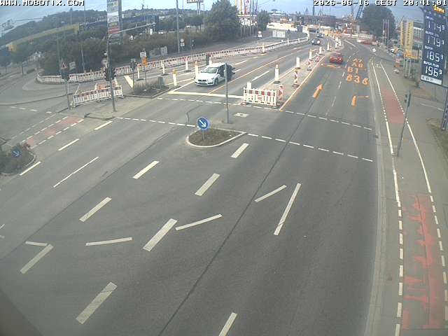 Archiv Foto Webcam Ulm: Blaubeurer Straße
