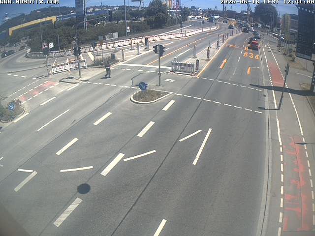 Archiv Foto Webcam Ulm: Blaubeurer Straße