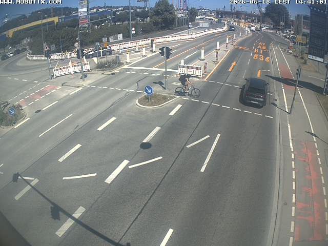 Archiv Foto Webcam Ulm: Blaubeurer Straße