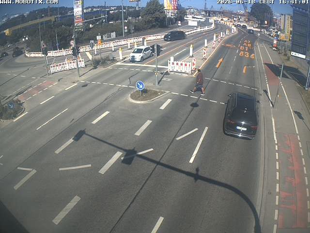 Archiv Foto Webcam Ulm: Blaubeurer Straße