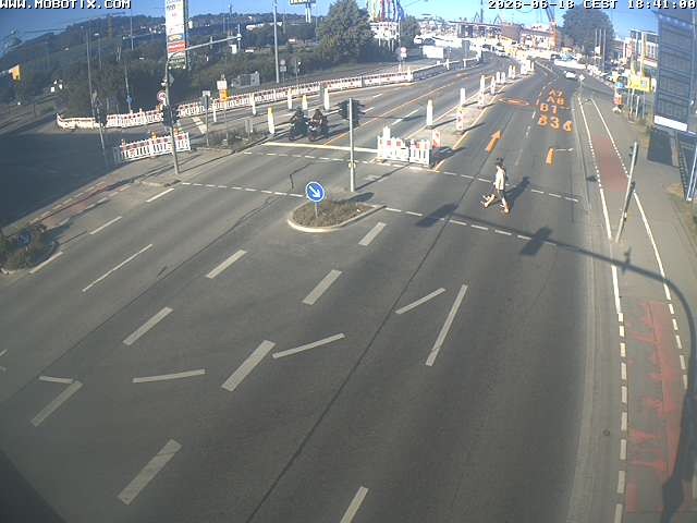 Archiv Foto Webcam Ulm: Blaubeurer Straße