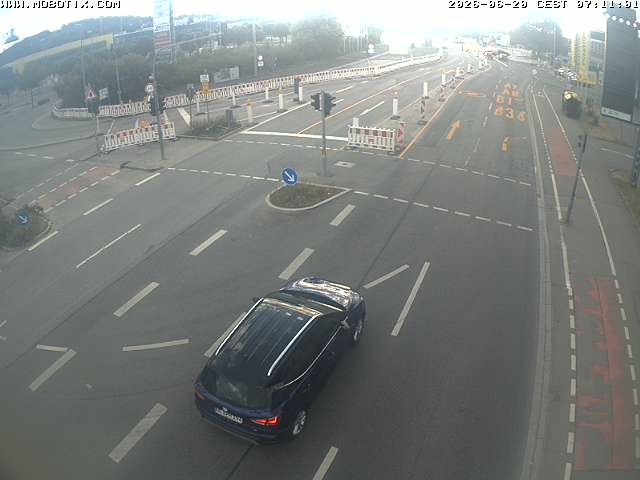Archived image Webcam Ulm - View Blaubeurer Street