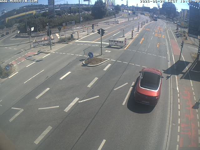 Archiv Foto Webcam Ulm: Blaubeurer Straße