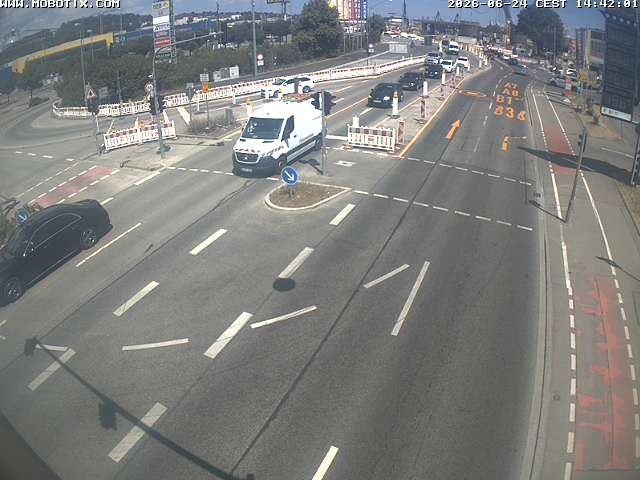 Archiv Foto Webcam Ulm: Blaubeurer Straße