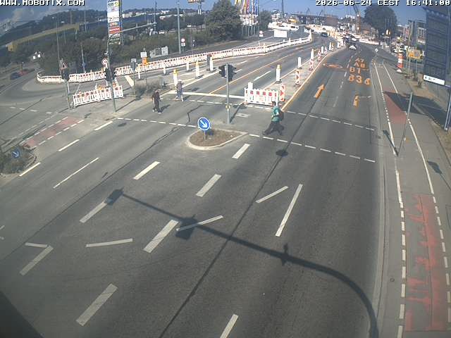 Archiv Foto Webcam Ulm: Blaubeurer Straße