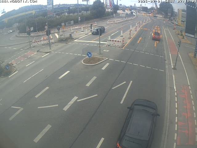 Archiv Foto Webcam Ulm: Blaubeurer Straße