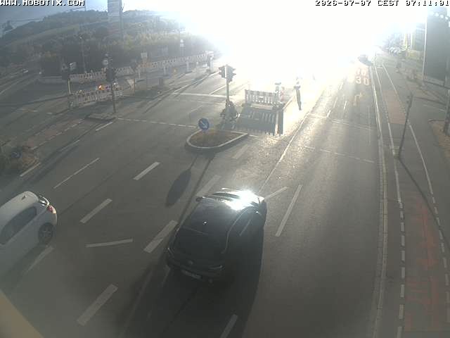 Archiv Foto Webcam Ulm: Blaubeurer Straße