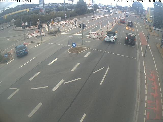 Archiv Foto Webcam Ulm: Blaubeurer Straße