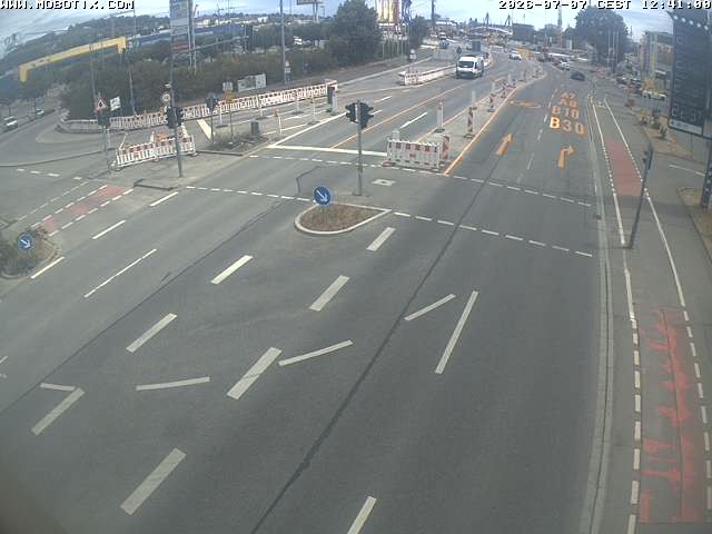 Archiv Foto Webcam Ulm: Blaubeurer Straße
