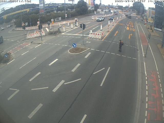 Archiv Foto Webcam Ulm: Blaubeurer Straße