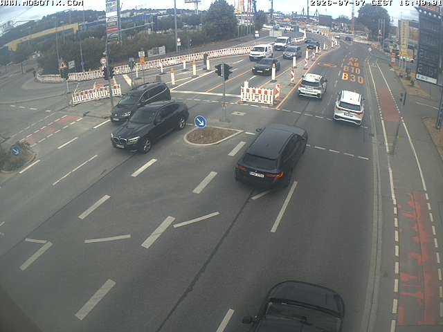 Archiv Foto Webcam Ulm: Blaubeurer Straße