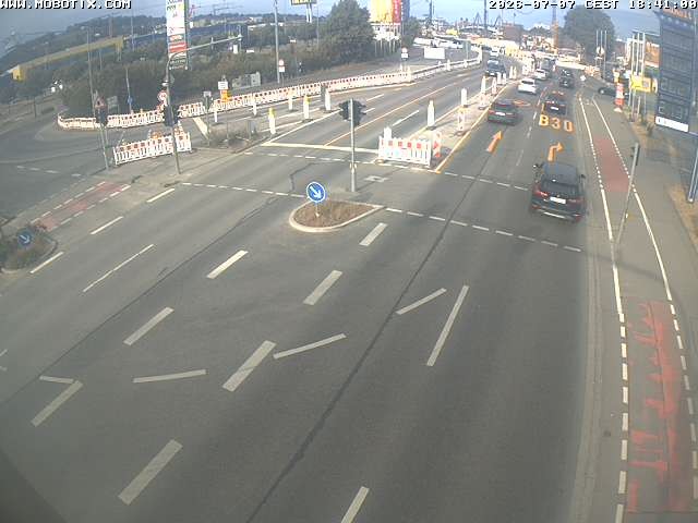 Archiv Foto Webcam Ulm: Blaubeurer Straße
