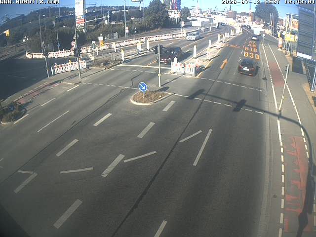 Archiv Foto Webcam Ulm: Blaubeurer Straße