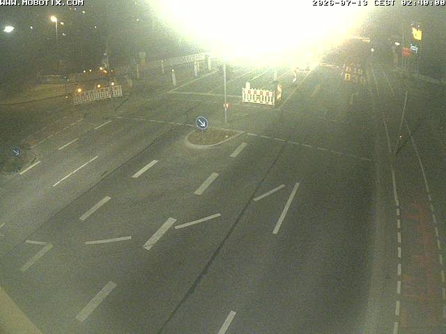 Archived image Webcam Ulm - View Blaubeurer Street