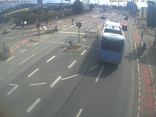 Archiv Foto Webcam Ulm: Blaubeurer Straße