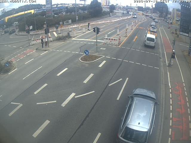 Archiv Foto Webcam Ulm: Blaubeurer Straße