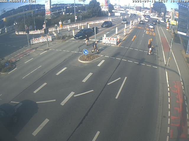 Archiv Foto Webcam Ulm: Blaubeurer Straße