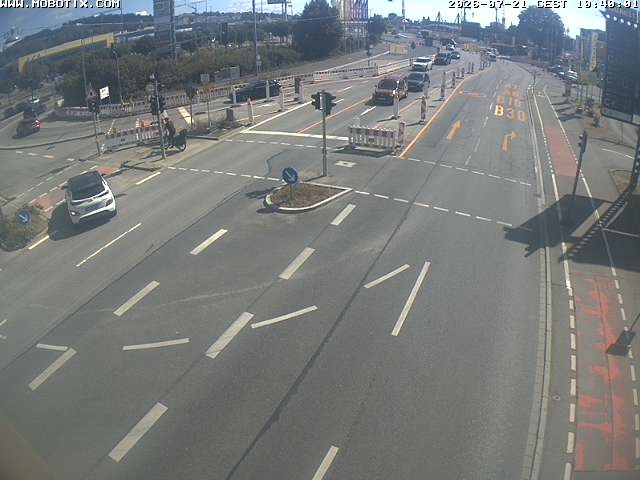 Archiv Foto Webcam Ulm: Blaubeurer Straße