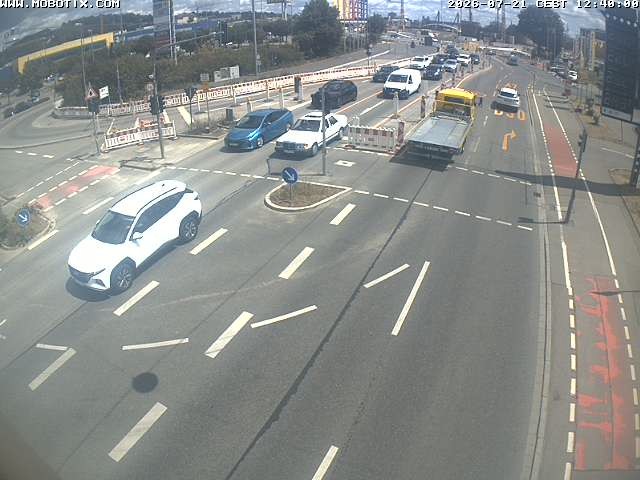 Archiv Foto Webcam Ulm: Blaubeurer Straße