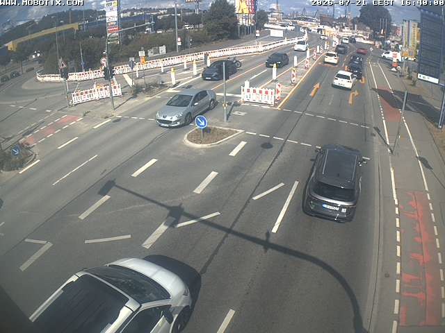 Archiv Foto Webcam Ulm: Blaubeurer Straße
