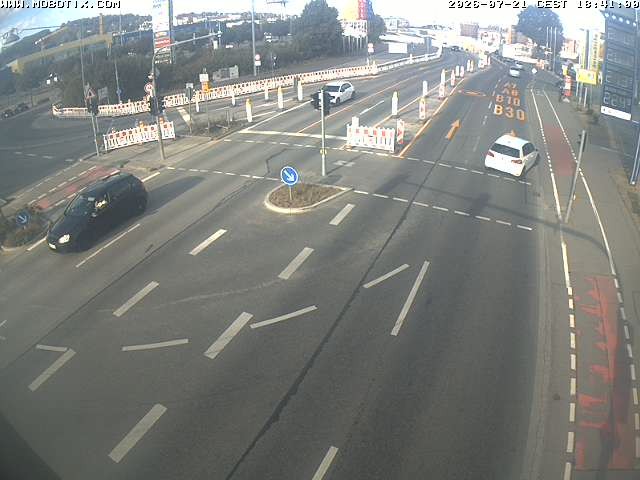 Archiv Foto Webcam Ulm: Blaubeurer Straße