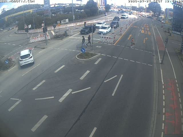Archiv Foto Webcam Ulm: Blaubeurer Straße