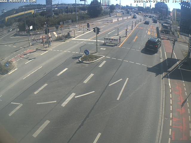 Archiv Foto Webcam Ulm: Blaubeurer Straße