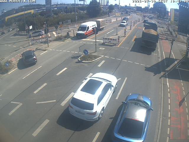 Archiv Foto Webcam Ulm: Blaubeurer Straße