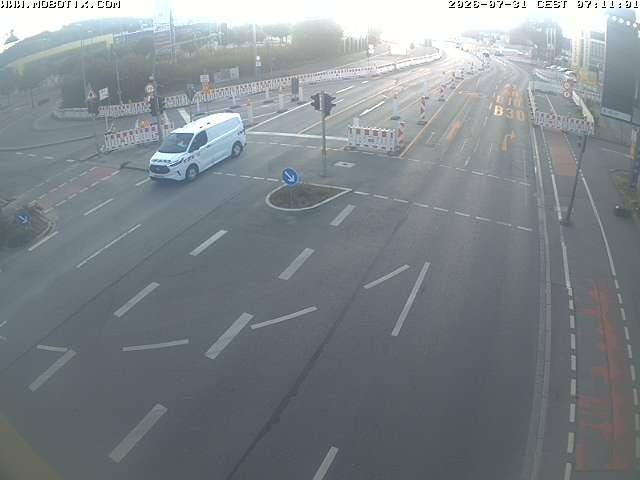 Archiv Foto Webcam Ulm: Blaubeurer Straße