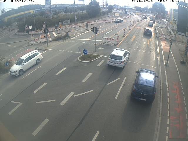 Archiv Foto Webcam Ulm: Blaubeurer Straße