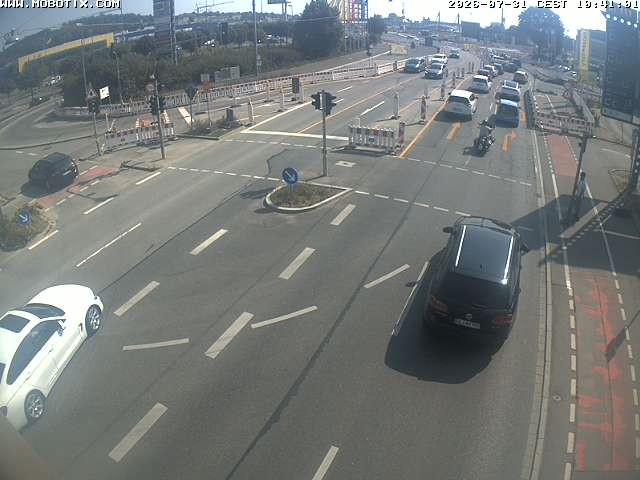 Archiv Foto Webcam Ulm: Blaubeurer Straße