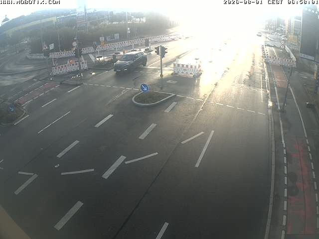 Archiv Foto Webcam Ulm: Blaubeurer Straße