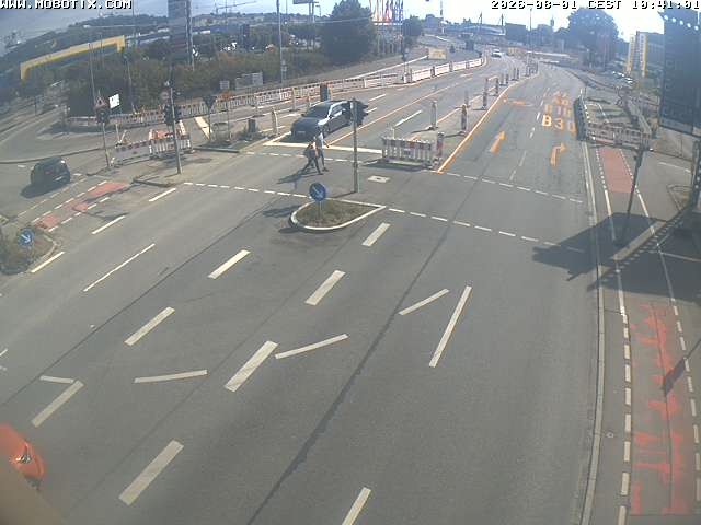 Archiv Foto Webcam Ulm: Blaubeurer Straße