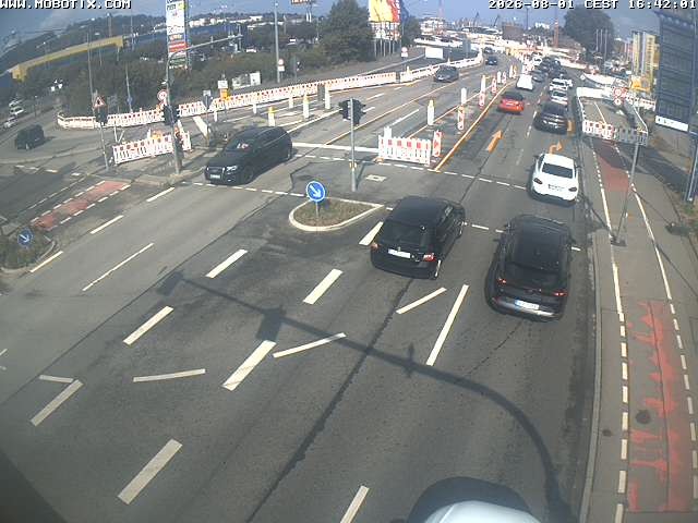 Archiv Foto Webcam Ulm: Blaubeurer Straße