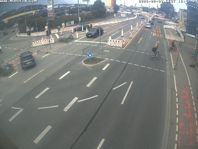 Archiv Foto Webcam Ulm: Blaubeurer Straße