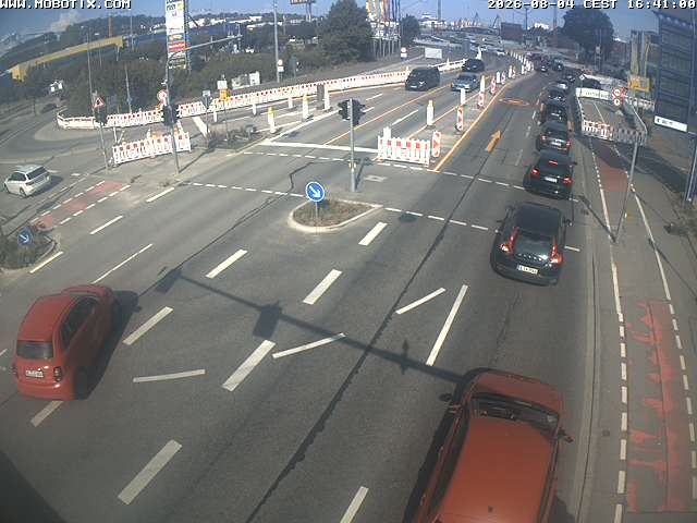 Archiv Foto Webcam Ulm: Blaubeurer Straße