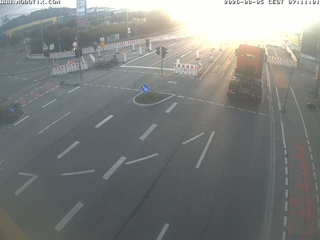 Archiv Foto Webcam Ulm: Blaubeurer Straße