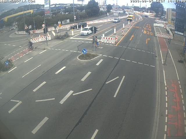 Archiv Foto Webcam Ulm: Blaubeurer Straße