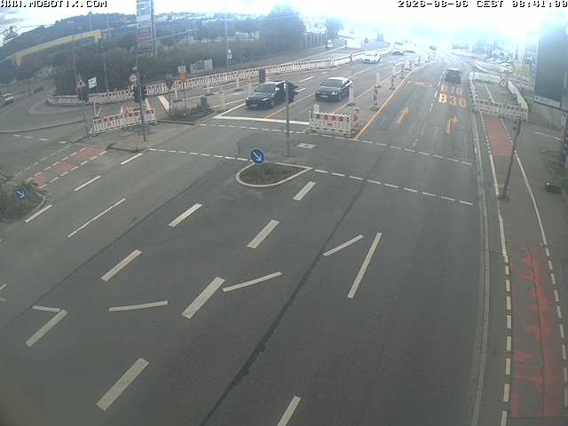 Archived image Webcam Ulm - View Blaubeurer Street