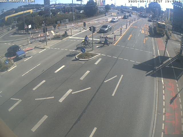 Archiv Foto Webcam Ulm: Blaubeurer Straße