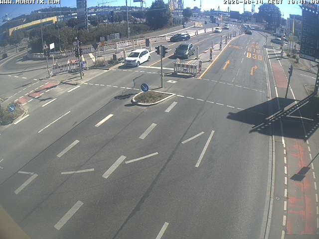 Archiv Foto Webcam Ulm: Blaubeurer Straße