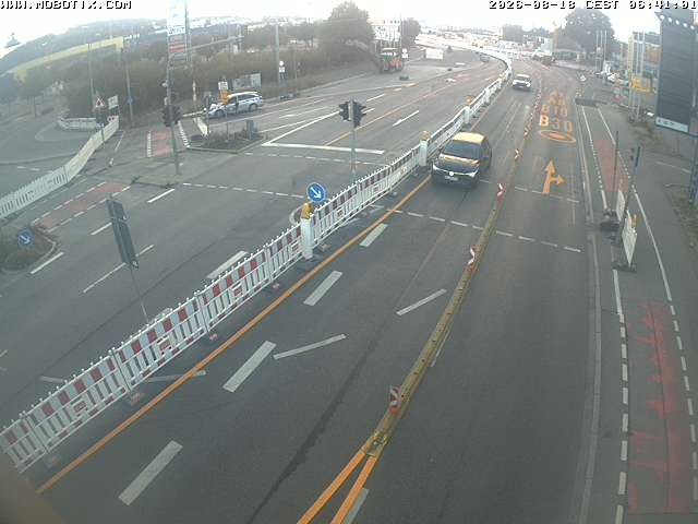 Archiv Foto Webcam Ulm: Blaubeurer Straße